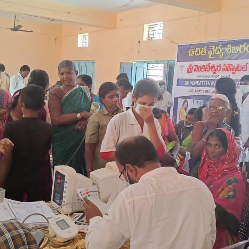 Sri Venkateshwara Hospital free health camps